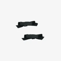 Girls Black Velvet Bow Hair Clips (2 Pack)
