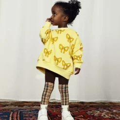 Girls Blue & Brown Cotton Leggings (2 Pack)