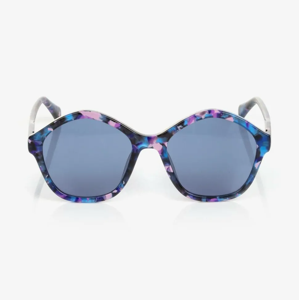 Girls Blue & Pink Sunglasses