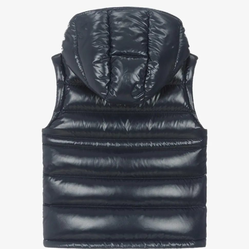 Girls Blue Ania Down Puffer Gilet