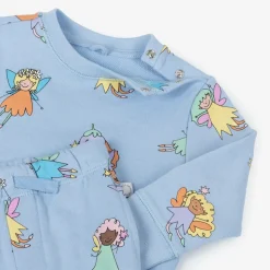 Girls Blue Cotton Fairies Tracksuit