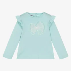 Girls Blue Cotton Top