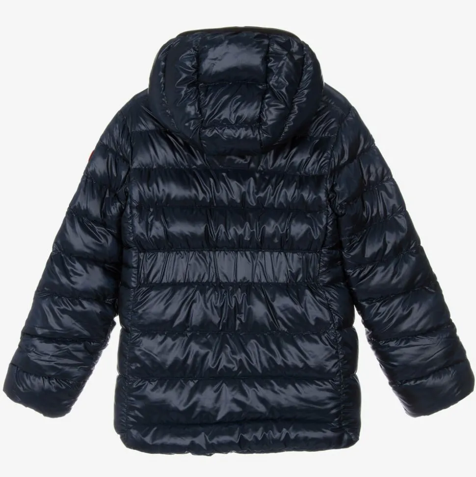 Girls Blue Down Padded Cypress Jacket