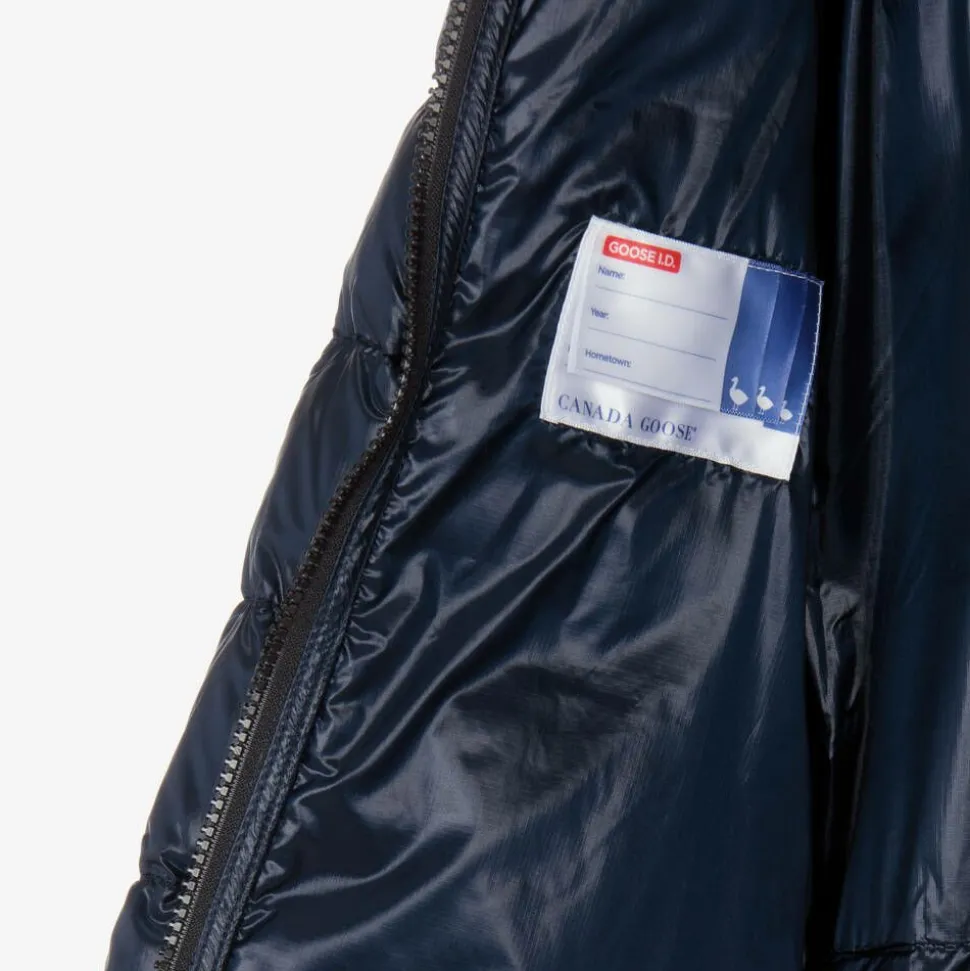 Girls Blue Down Padded Cypress Jacket