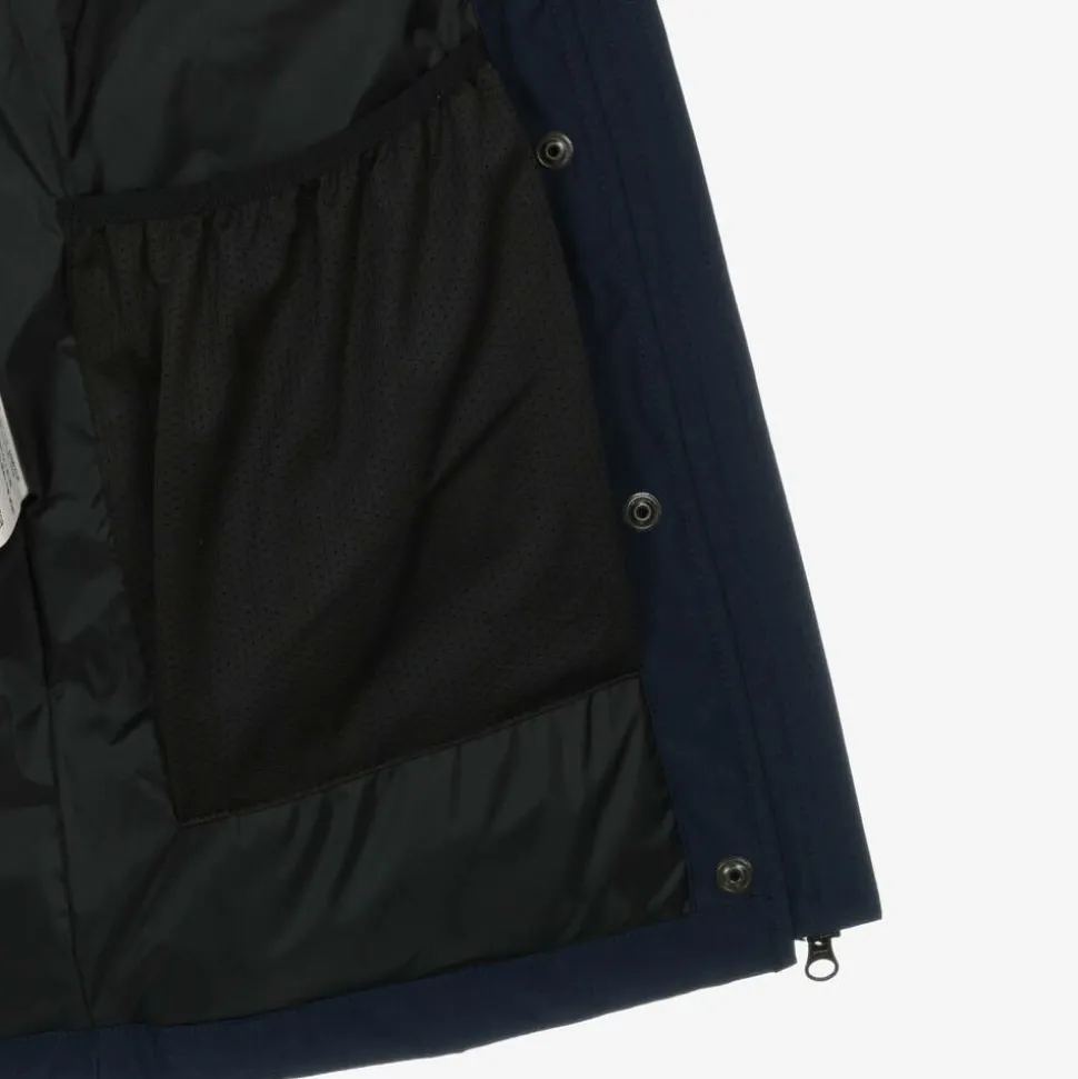 Girls Blue Down Padded Juniper Parka Coat