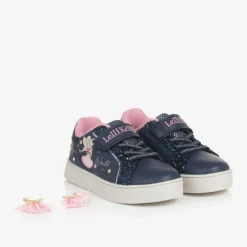 Girls Blue Fairy Light-Up Trainers