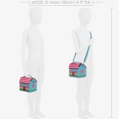 Girls Blue Farmhouse Shoulder Bag (15cm)