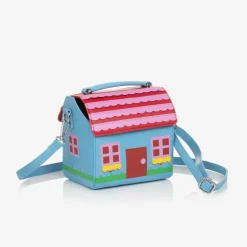 Girls Blue Farmhouse Shoulder Bag (15cm)