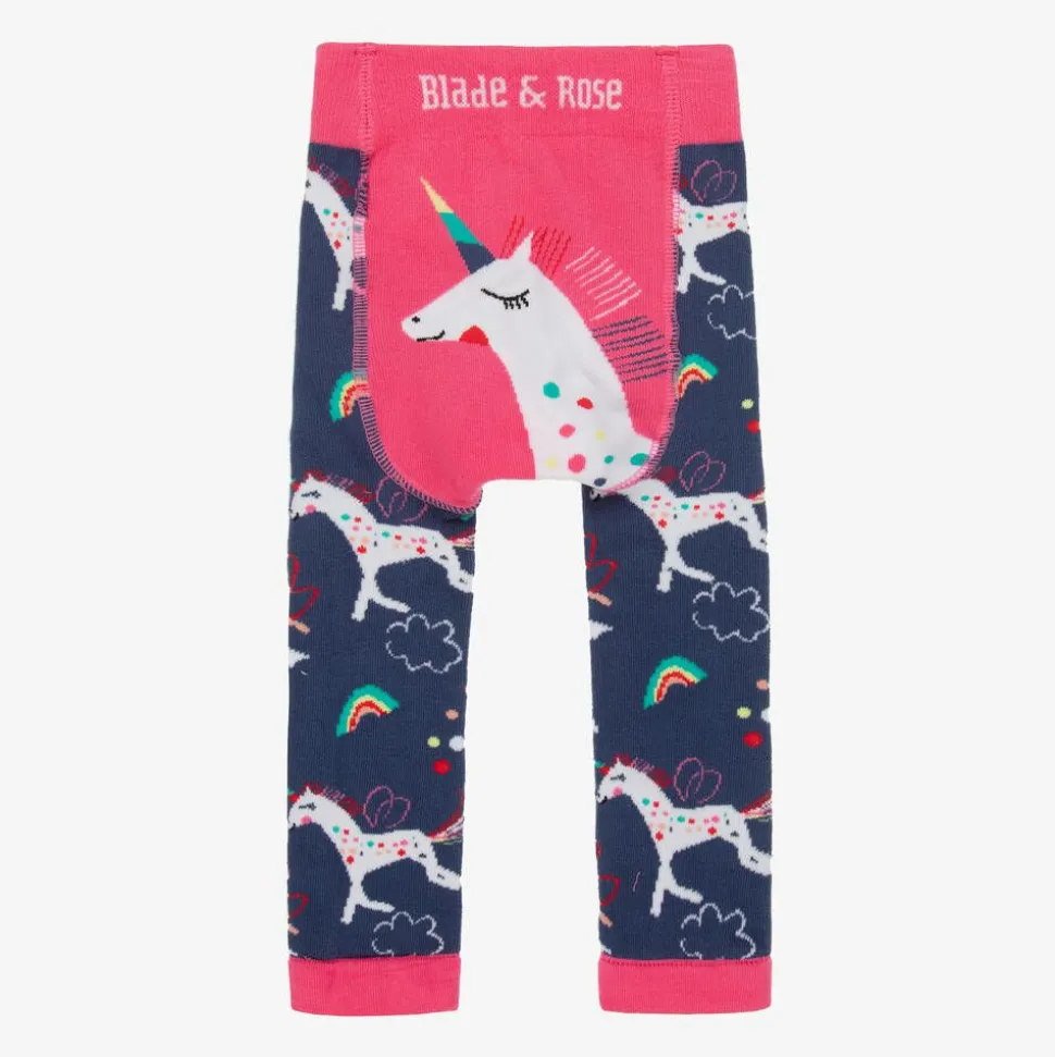 Girls Blue It's Just A Fairytale Leggings