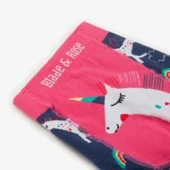 Girls Blue It's Just A Fairytale Leggings