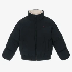 Girls Blue Puffer Jacket