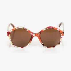 Girls Brown & Pink Sunglasses