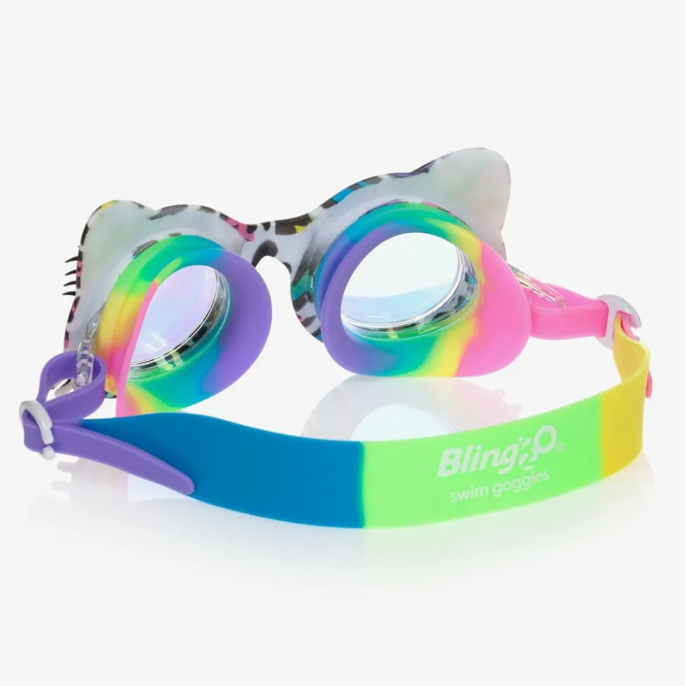 Girls Cats Eyes Swimming Goggles