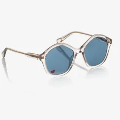 Girls Clear Round Sunglasses