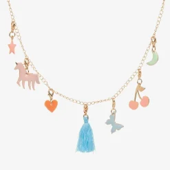 Girls Enamel Charm Necklace Advent Calendar (18cm)