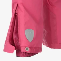 Girls Fuchsia Pink Ski Salopettes