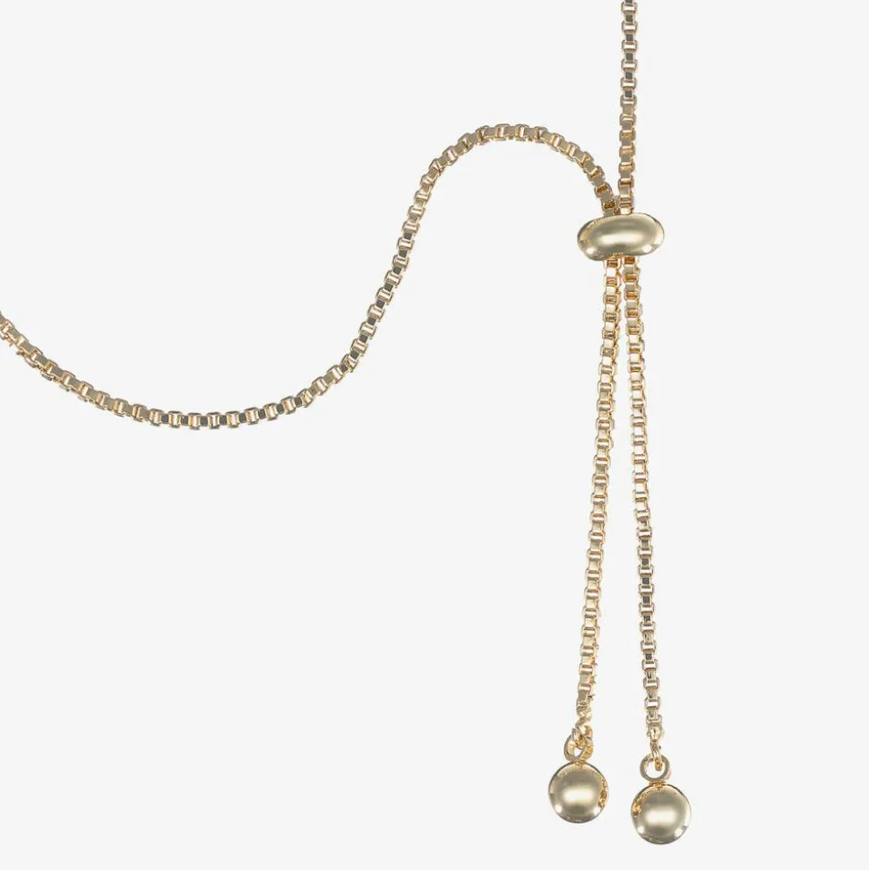 Girls Gold Butterfly Diamanté Bracelet