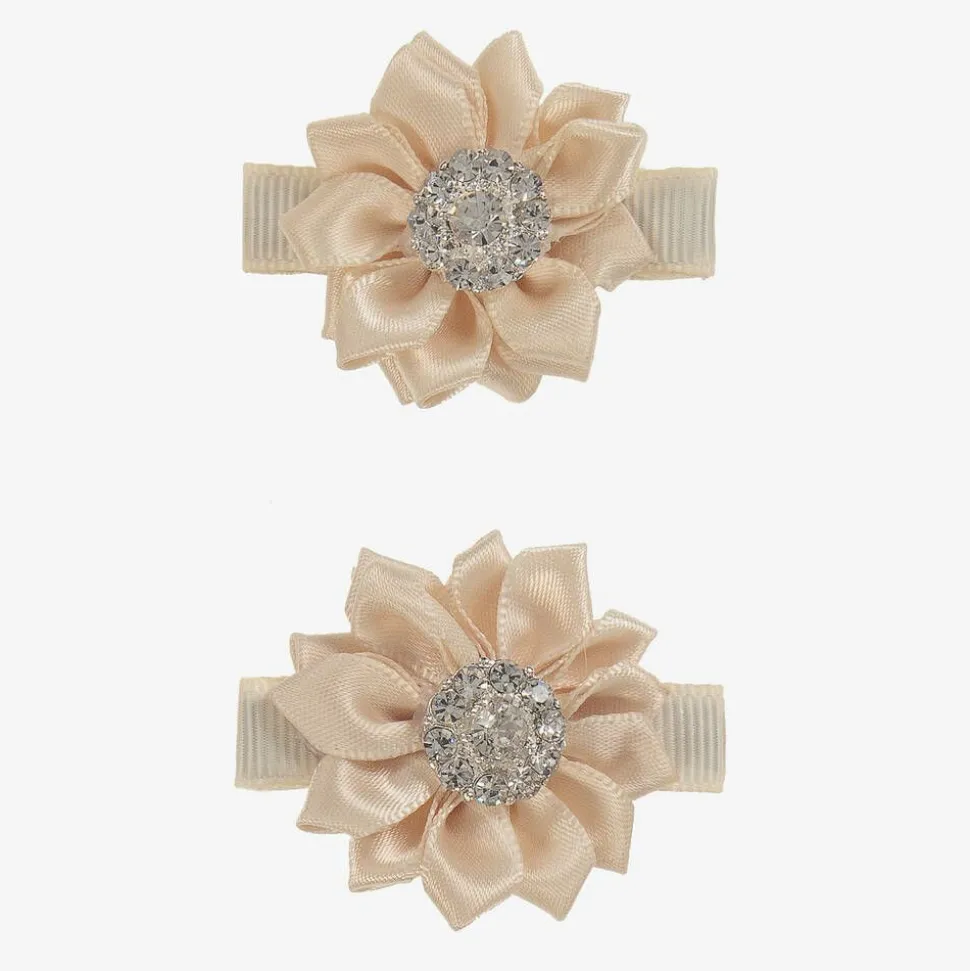 Girls Gold Hair Clips (2 Pack)