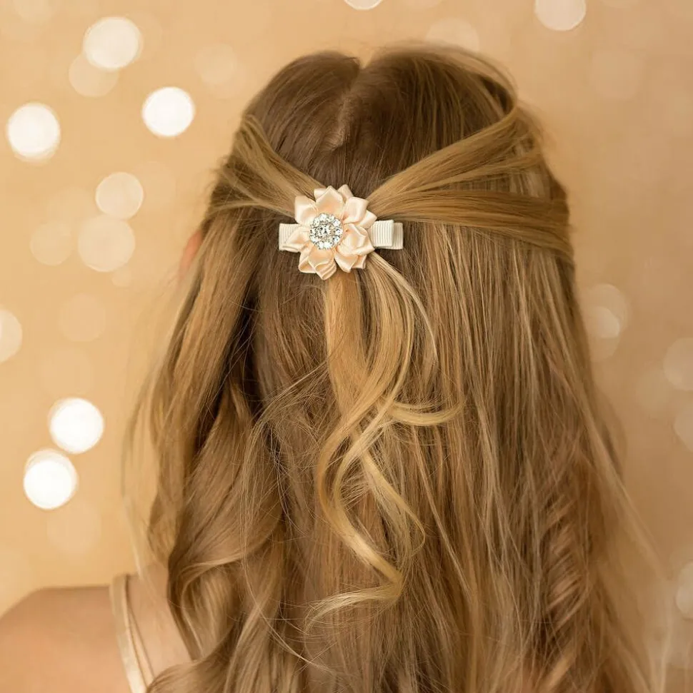 Girls Gold Hair Clips (2 Pack)