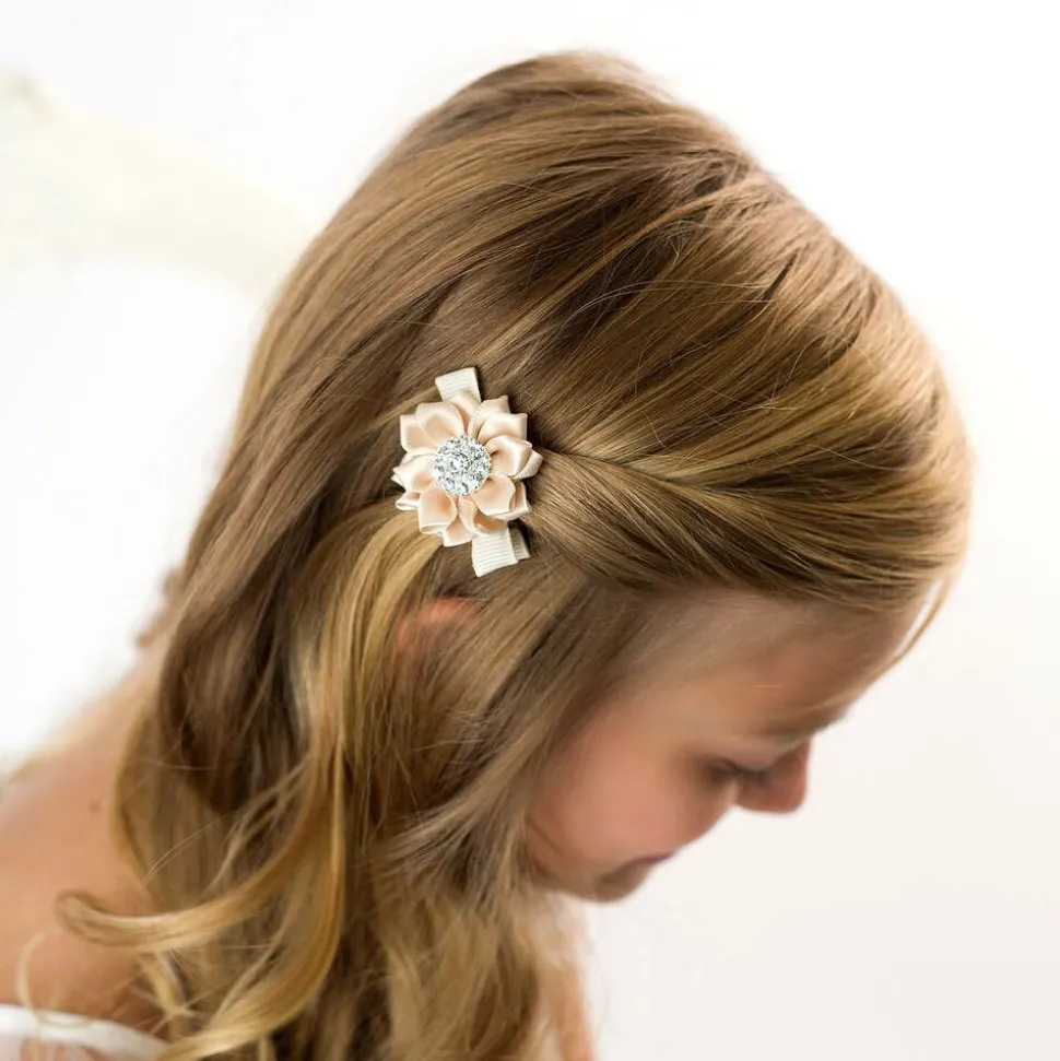 Girls Gold Hair Clips (2 Pack)