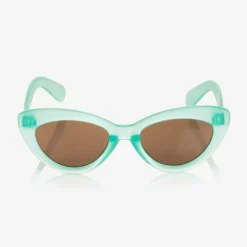 Girls Green Cat-Eye Sunglasses (UVA/UVB)