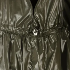 Girls Green Parka Coat