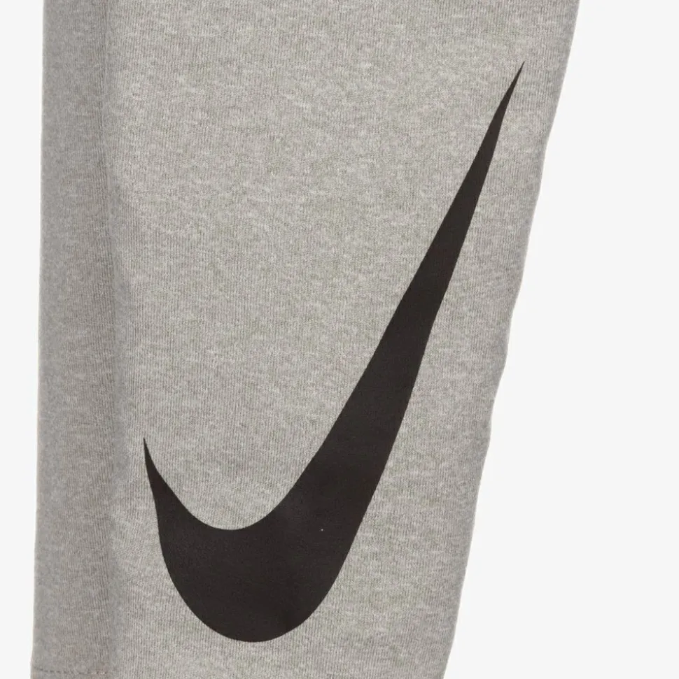 Girls Grey Dri Fit Leggings