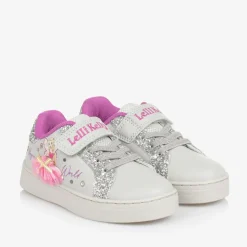 Girls Grey Fairy Light-Up Trainers