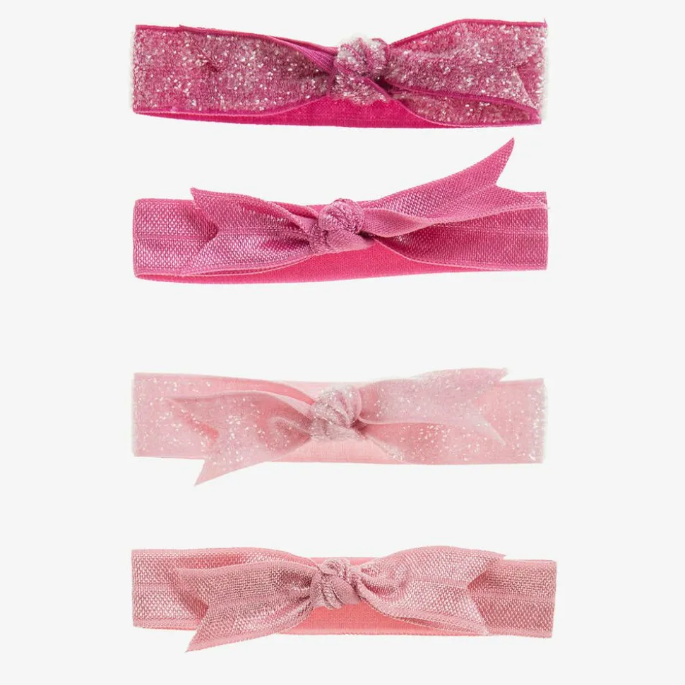 Girls Hair Elastics (4 Pack)