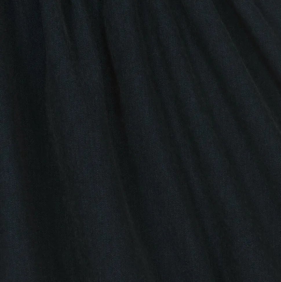 Girls Ivory & Blue Dress Set