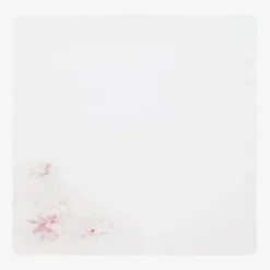 Girls Ivory Cotton Floral Babysuit Set