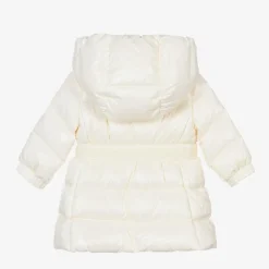 Girls Ivory Down Padded Alis Coat