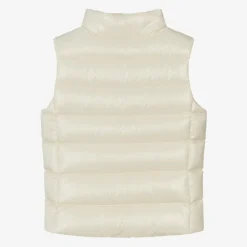 Girls Ivory Ghany Down Padded Gilet