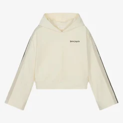 Girls Ivory Milano Jersey Hoodie