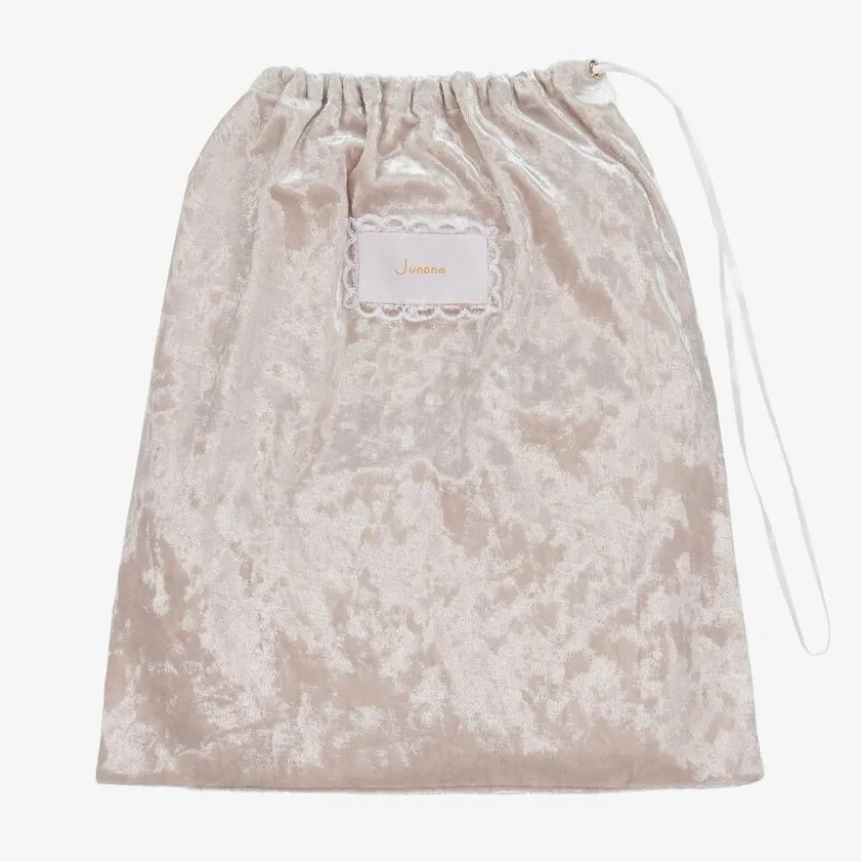 Girls Ivory Pearl Bead Bag (12cm)