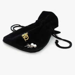 Girls Ivory Pearl Earrings (5mm)