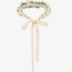 Girls Ivory Rose Garland