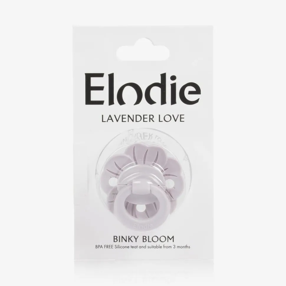 Girls Lavender Binky Bloom Dummy