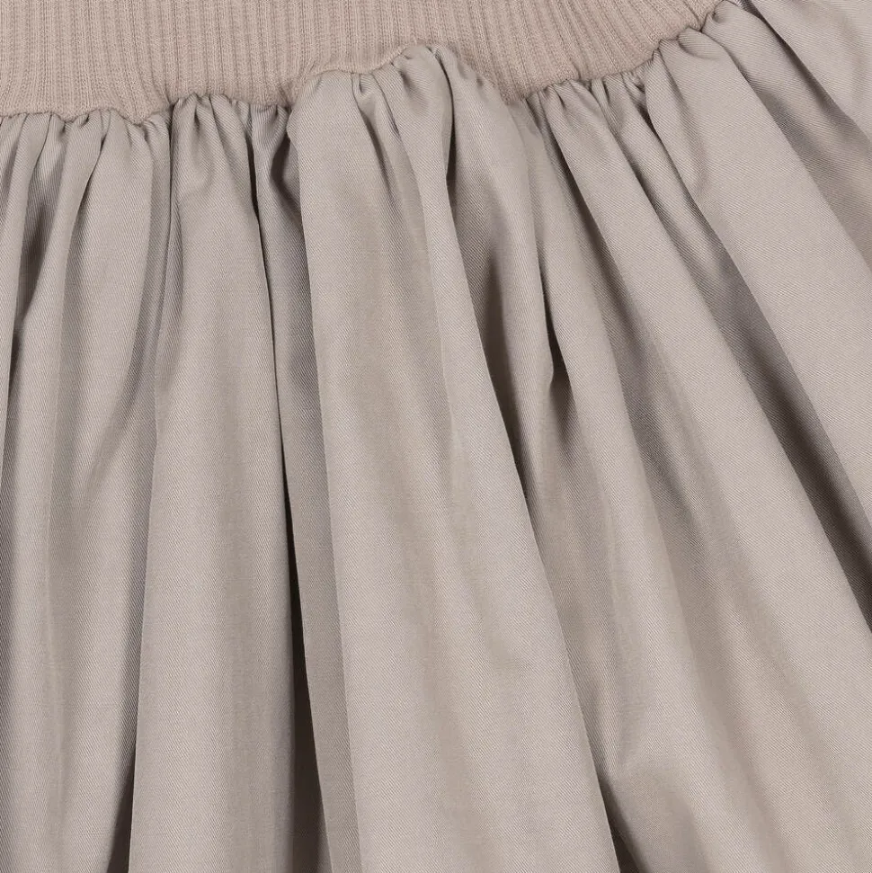 Girls Lilac Cotton Dress