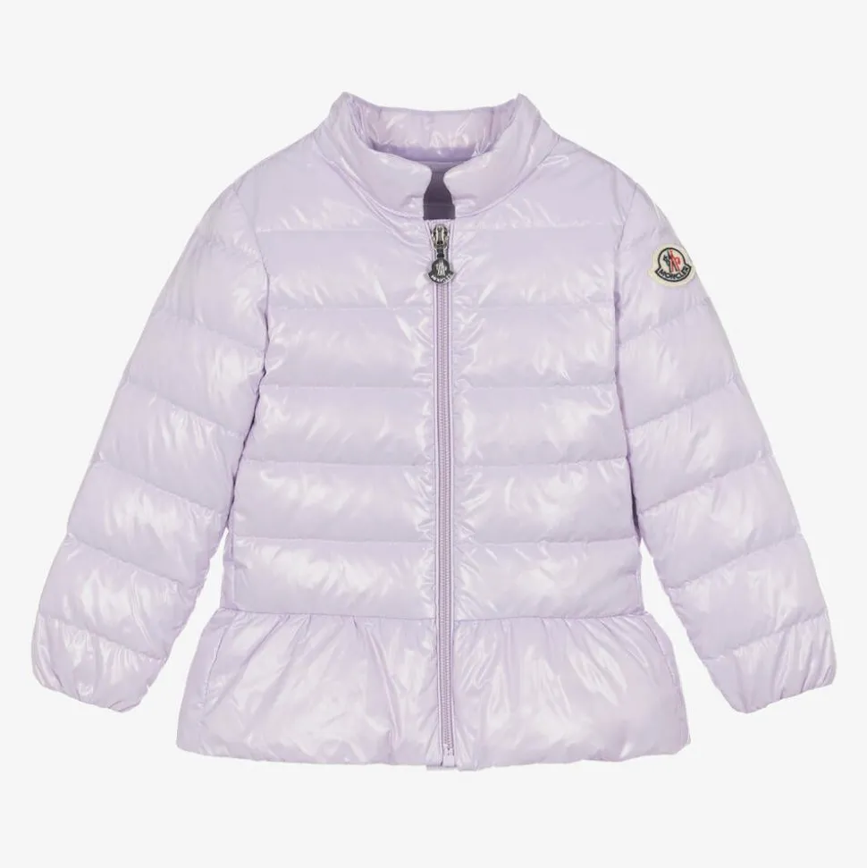 Girls Lilac Purple Blandine Puffer Jacket