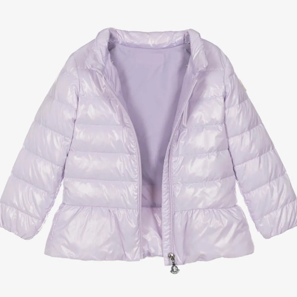 Girls Lilac Purple Blandine Puffer Jacket
