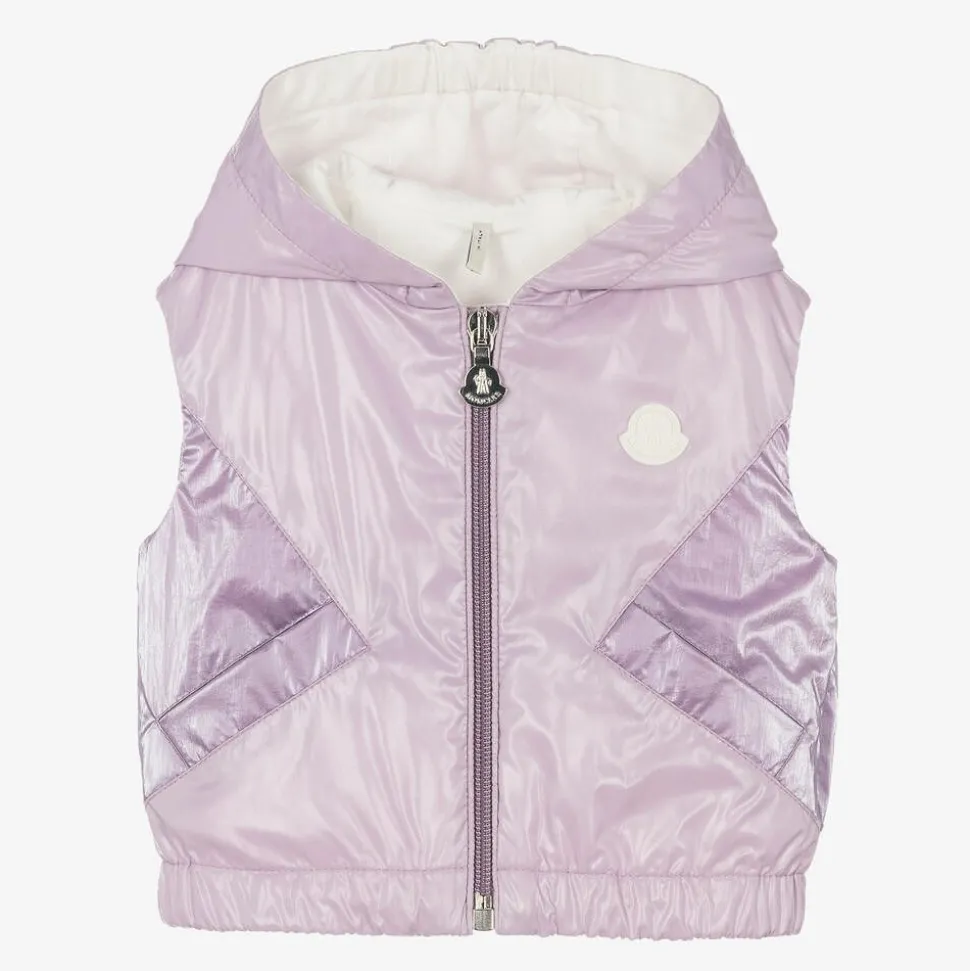 Girls Lilac Purple Lostyca Gilet