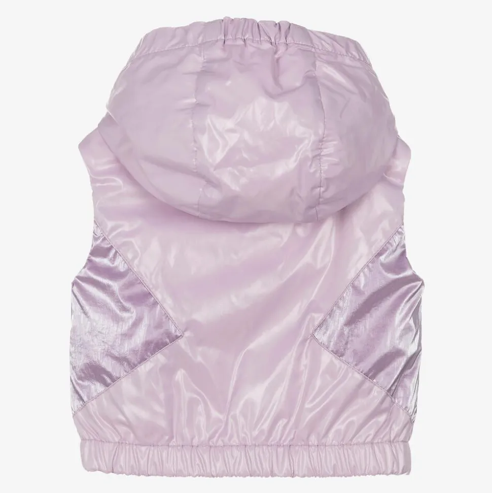 Girls Lilac Purple Lostyca Gilet