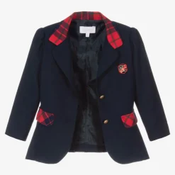 Girls Navy Blue Blazer