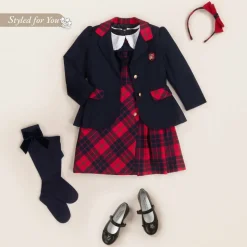 Girls Navy Blue Blazer