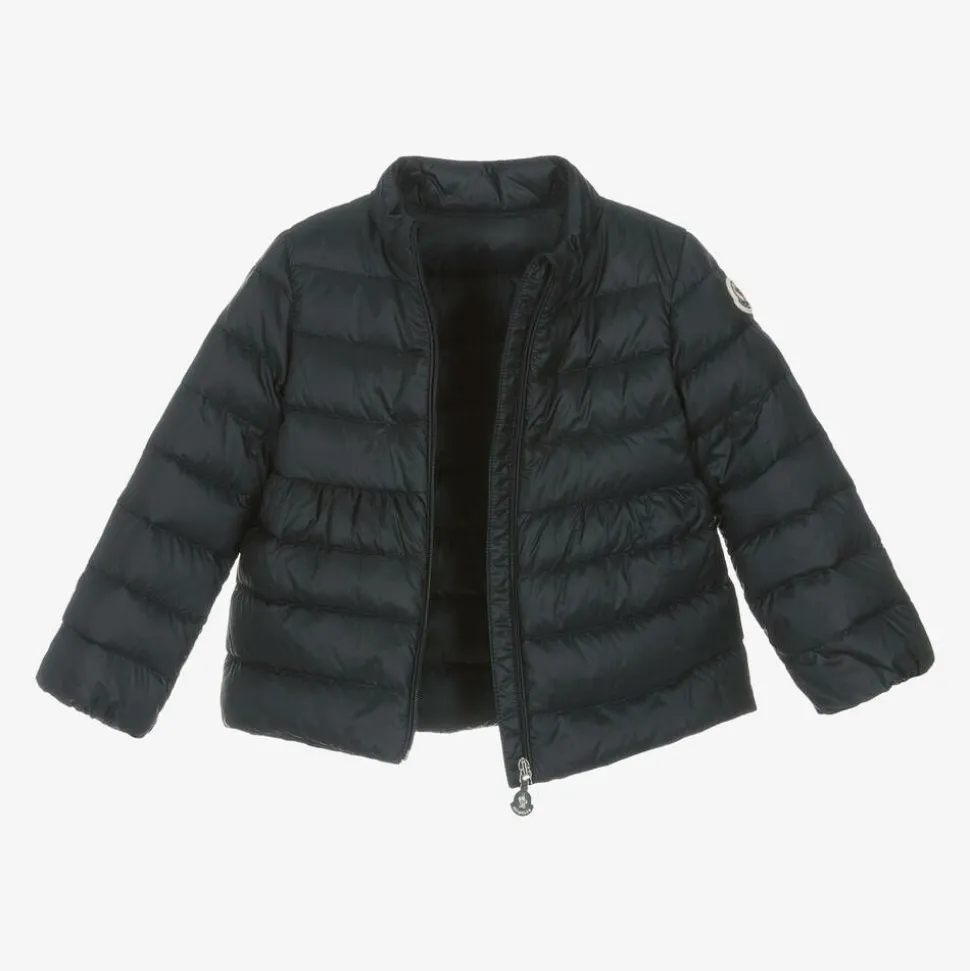 Girls Navy Blue Joelle Down Padded Jacket