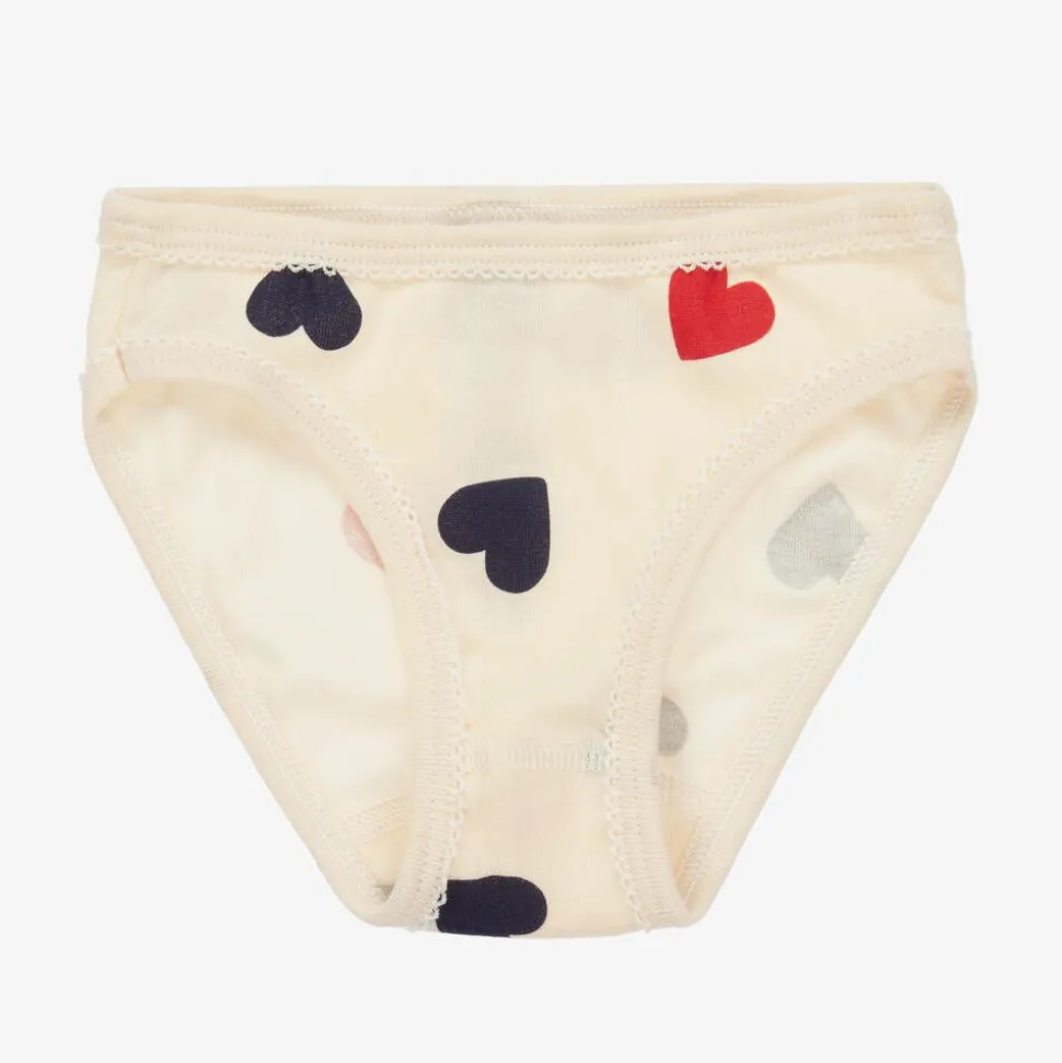 Girls Organic Cotton Knickers (3 Pack)