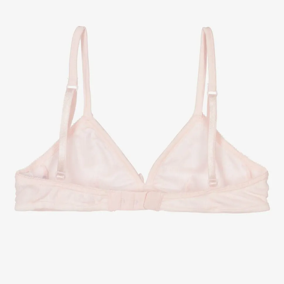 Girls Pale Pink Modal Bra
