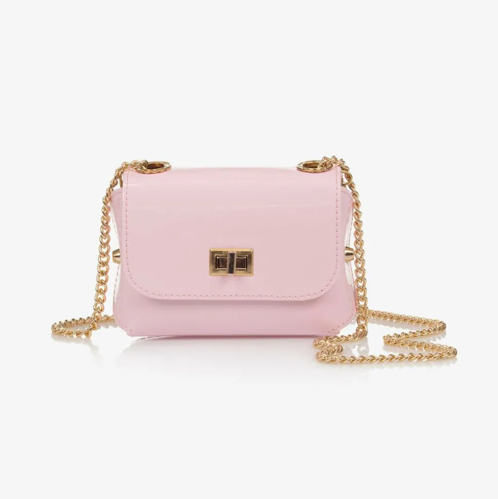 Girls Pale Pink Shoulder Bag (14cm)