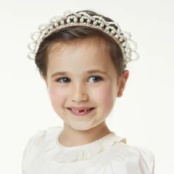 Girls Pearl Tiara Hairband
